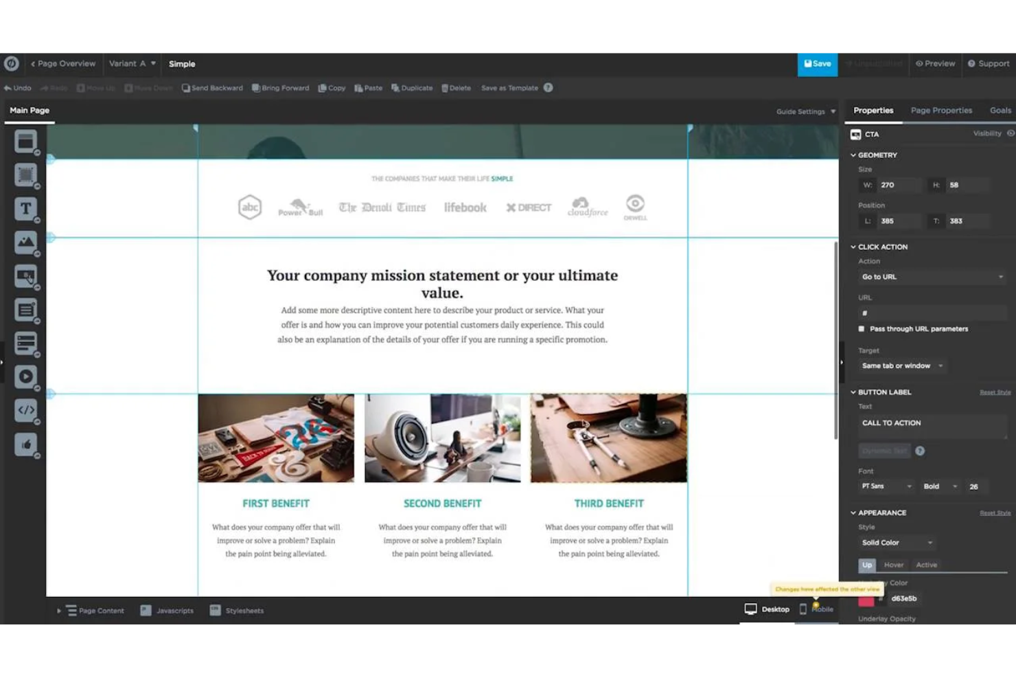 screenshot - Unbounce Review 2026: Pros, Cons, Features, and Pricing