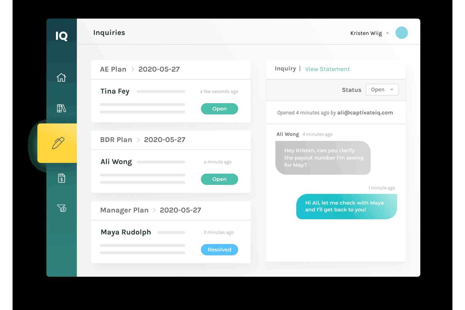 screenshot - CaptivateIQ Review: Pros, Cons, Features, and Pricing Explained