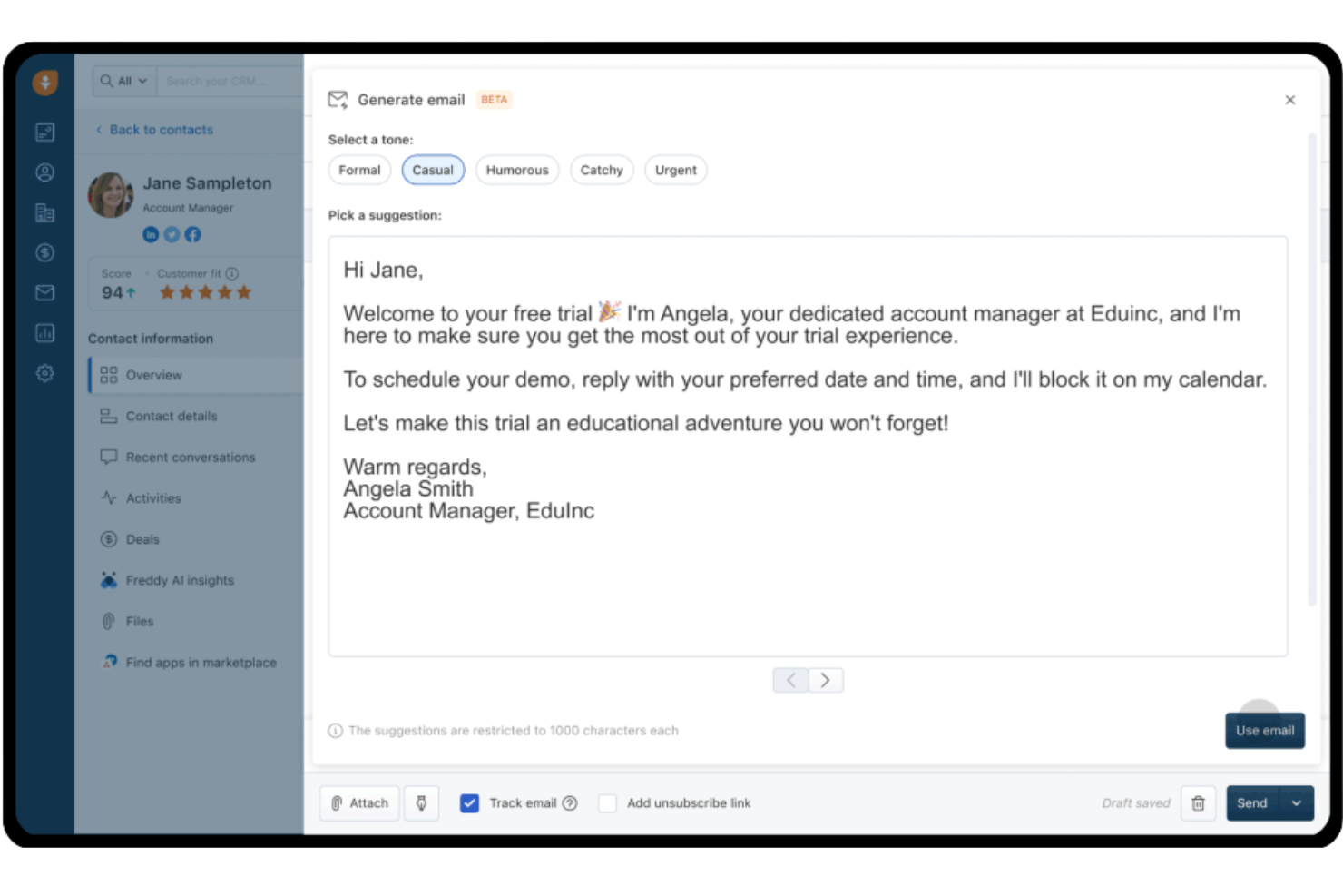 screenshot - Freshsales Review 2026: Pros, Cons, Features and Pricing