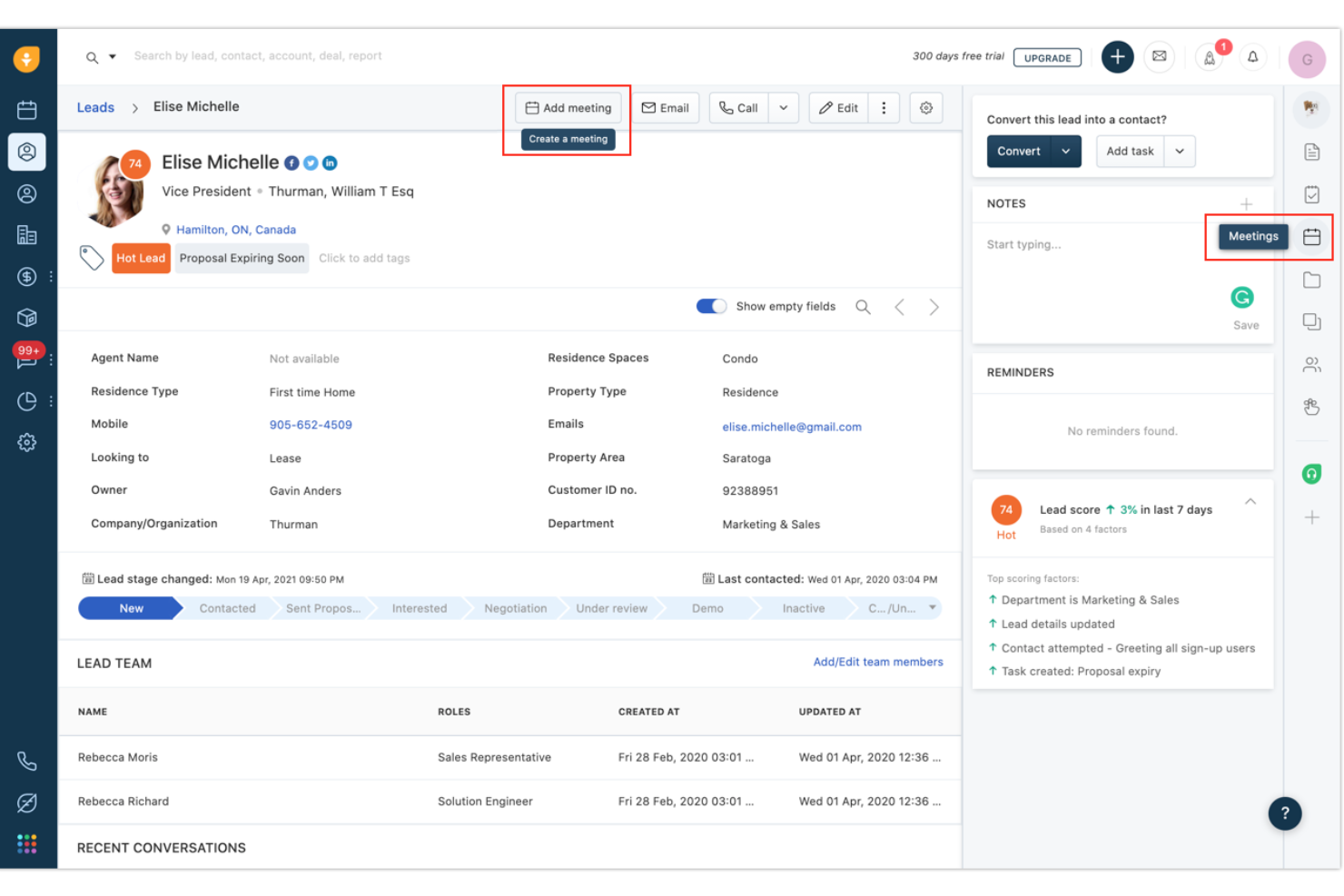 screenshot - Freshsales Review 2026: Pros, Cons, Features and Pricing