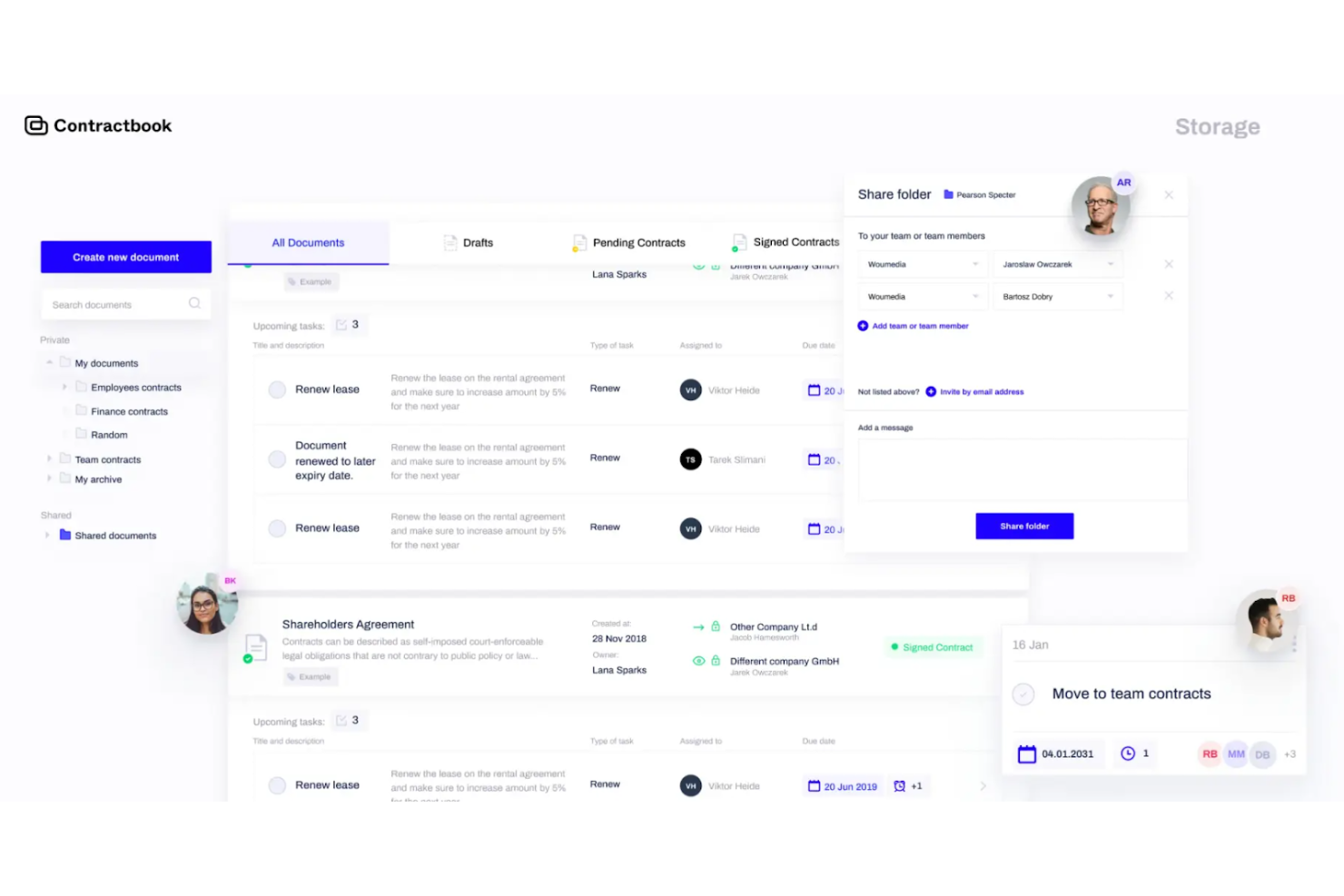 Contractbook screenshot - 22 Beste SaaS-Vertragsmanagement-Software Im Test 2026