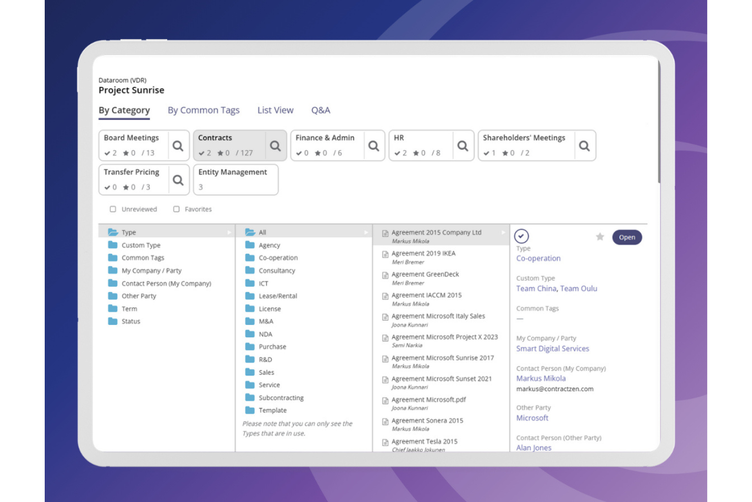 ContractZen screenshot - 23 beste Software für Vertragslebenszyklusmanagement im Jahr 2026