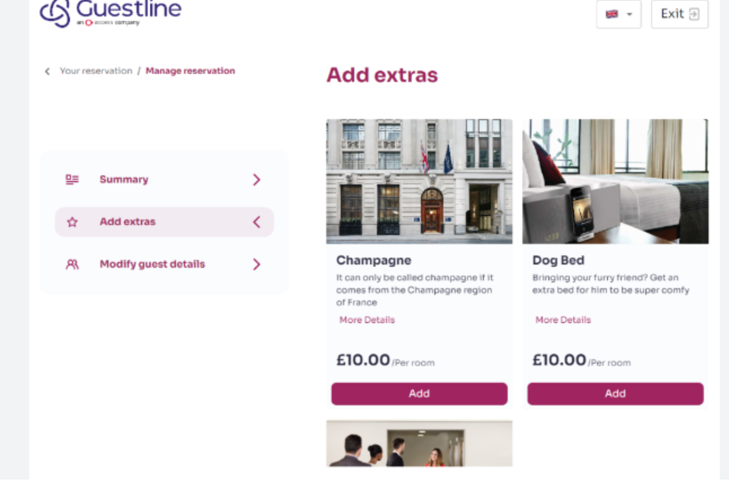 Guestline screenshot - 22 Meilleurs Logiciels CRM Hôteliers Passés en Revue en 2026