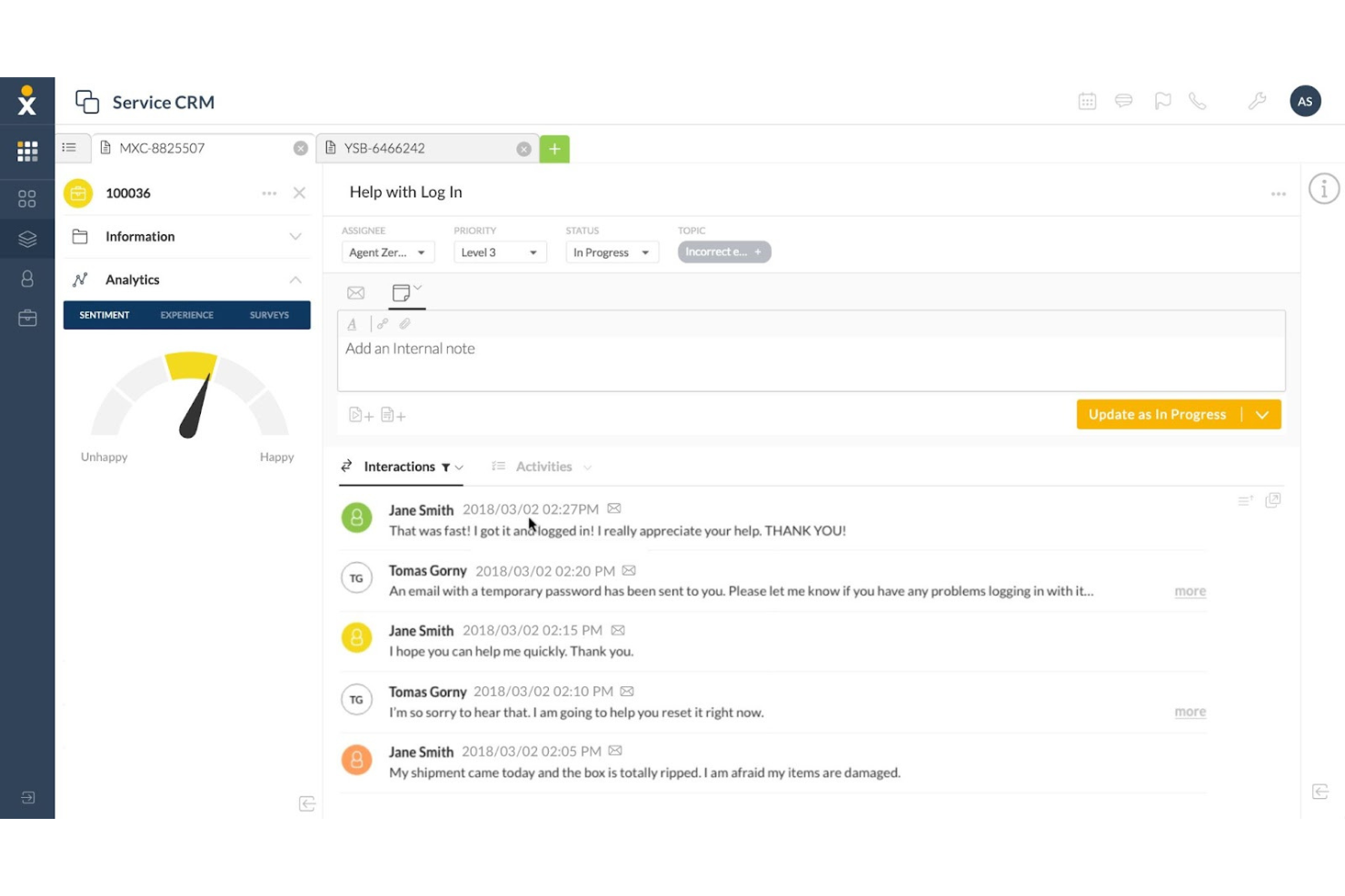 Nextiva screenshot - 25 Meilleurs Logiciels CRM pour Startups Passés en Revue en 2026