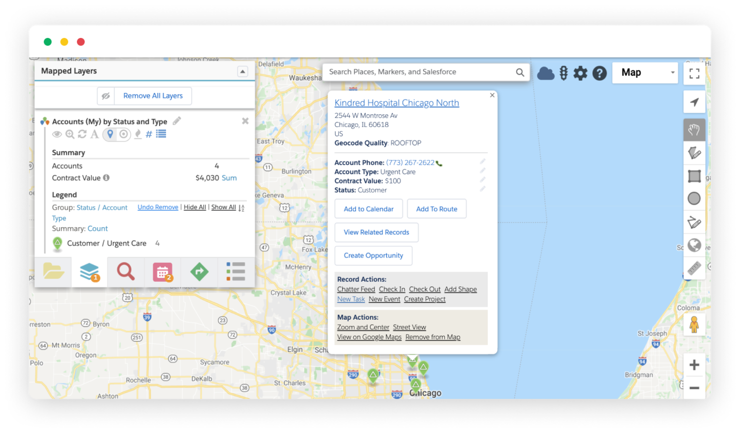Geopointe screenshot - 21 meilleurs logiciels de cartographie commerciale évalués pour 2026
