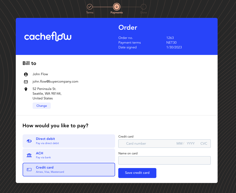 Cacheflow screenshot - 21 Beste Quote-to-Cash-Software im Test für 2026