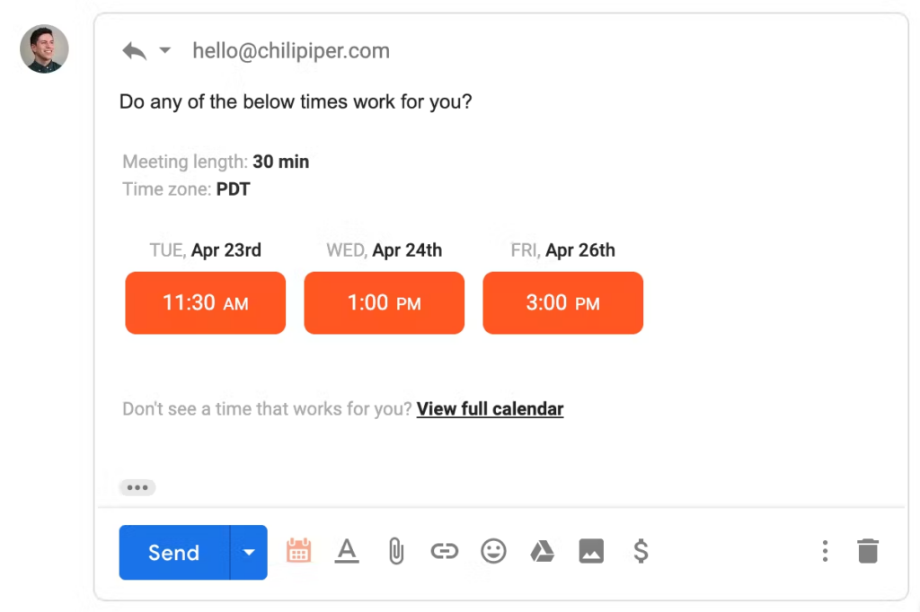 Chili Piper screenshot - 22 beste Presales-Software im Test für 2026