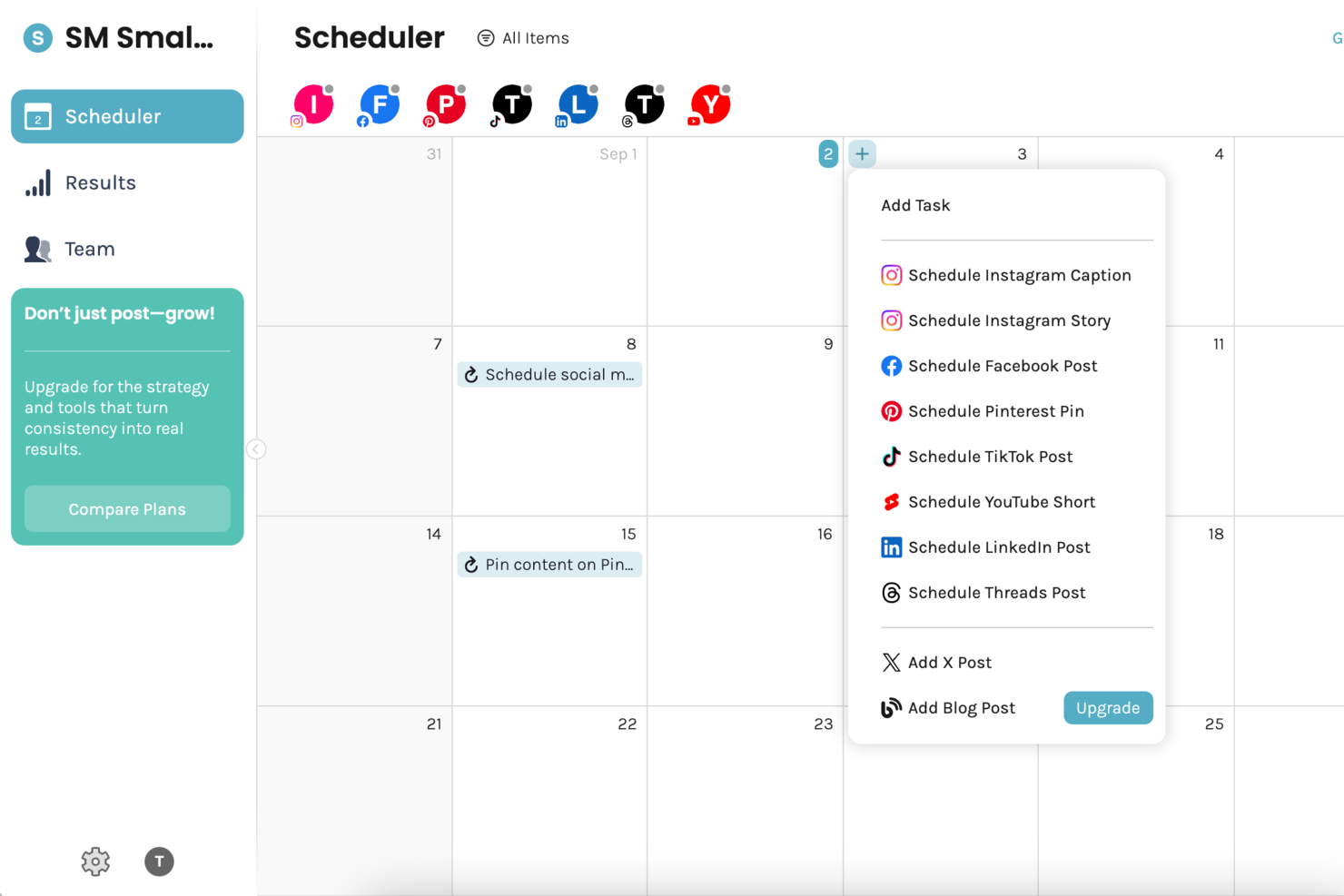 Enji screenshot - Die 20 besten Marketing-Automatisierungssoftwares im Jahr 2026