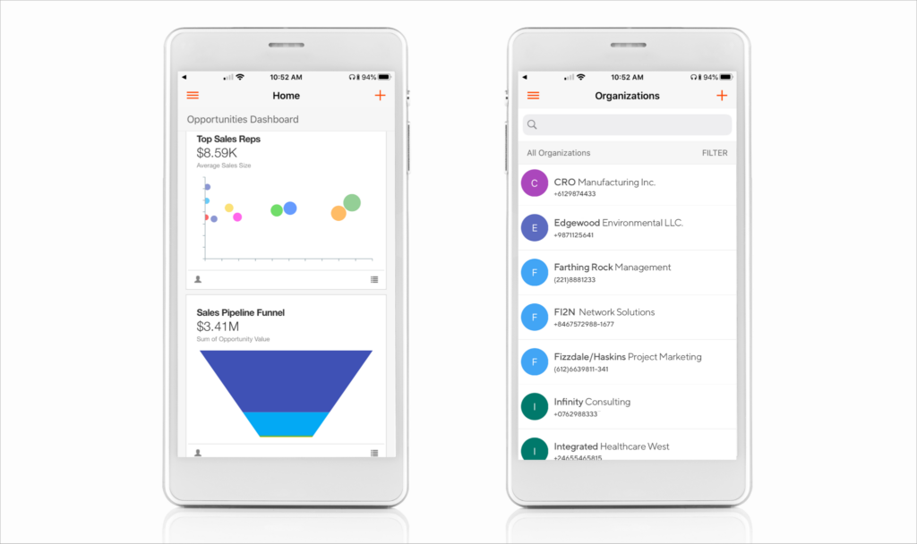 Insightly screenshot - 20 Beste Mobile Vertriebssoftware Im Test Für 2026