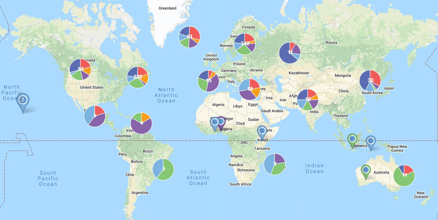 Maptive screenshot - 10 Mejores Programas de Mapeo de Ventas Analizados para 2026
