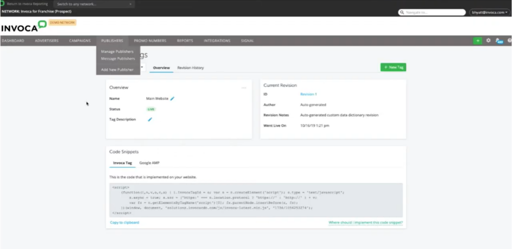 Invoca screenshot - 10 Mejores Programas para Seguimiento de Llamadas de Ventas en 2026