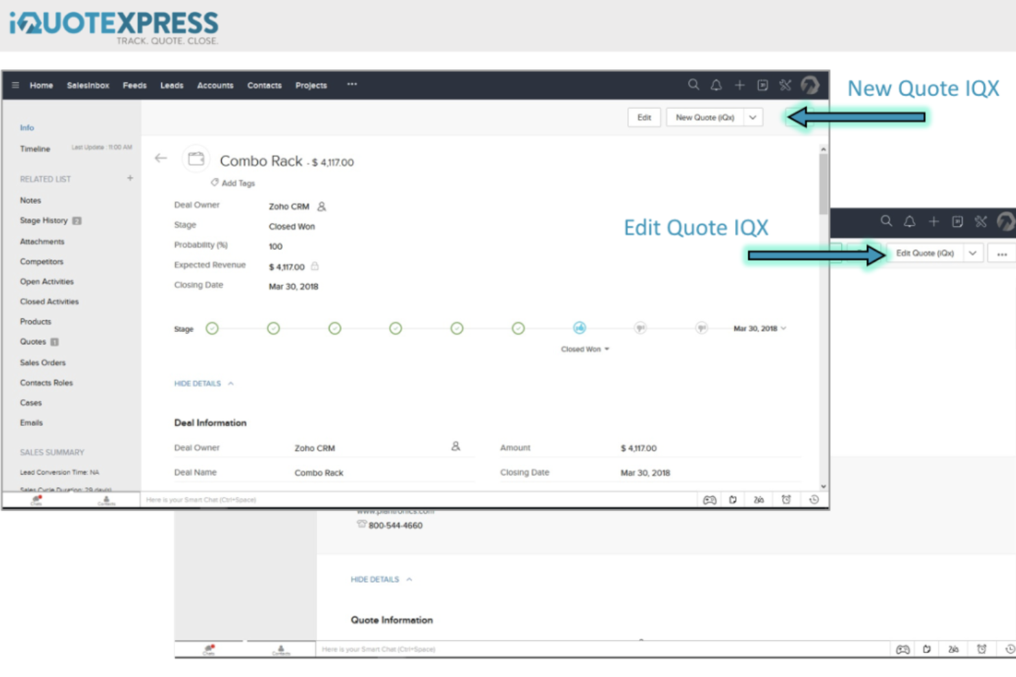iQuoteXpress screenshot - 10 Mejores Software de Cotización a Cobro Analizados para 2026