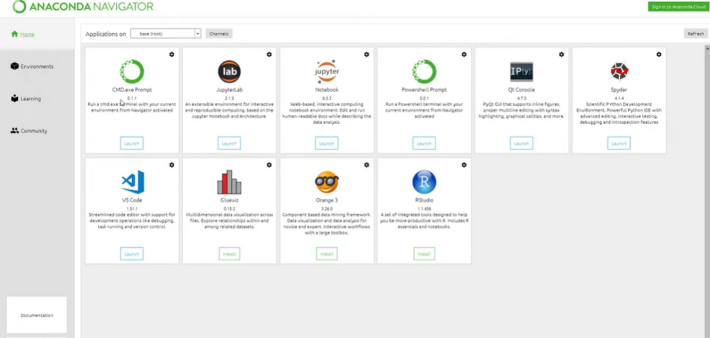 Anaconda screenshot - Los 10 mejores programas de análisis predictivo reseñados para 2026