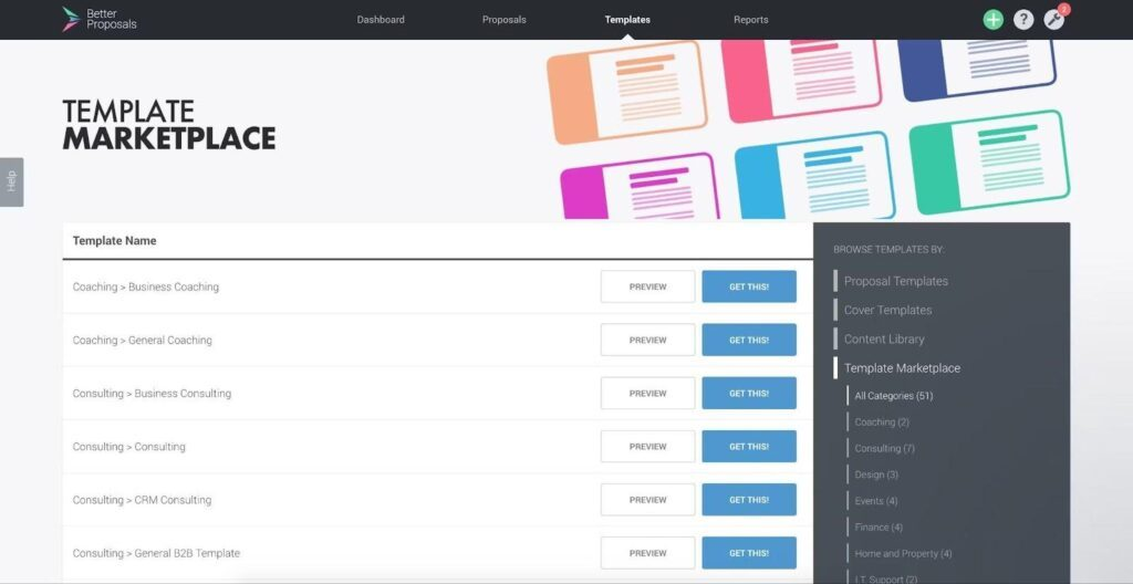 Better Proposals screenshot - I 10 Migliori Software di Gestione delle Proposte nel 2026