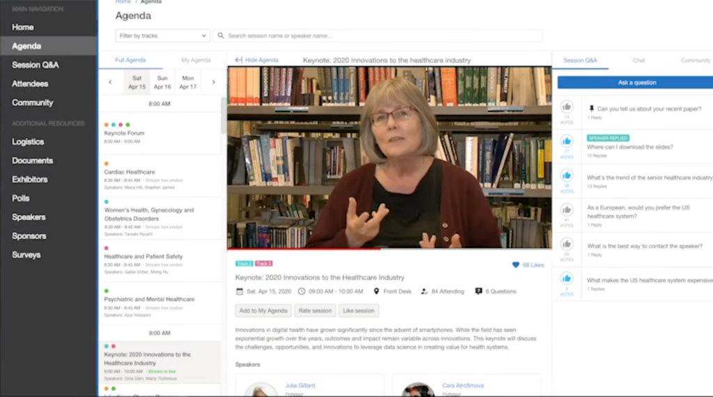 Whova screenshot - 10 Mejores Software de Captura de Prospectos Analizados para 2026