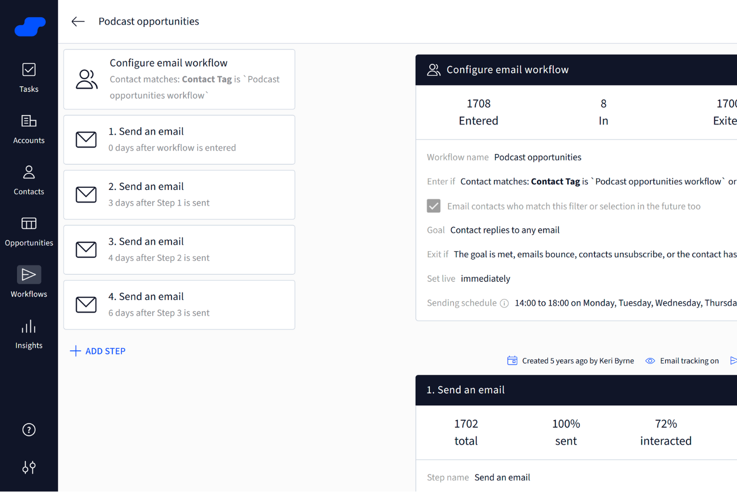 Salesflare screenshot - Le 10 Migliori Soluzioni di Software di Distribuzione Lead Recensite per il 2026