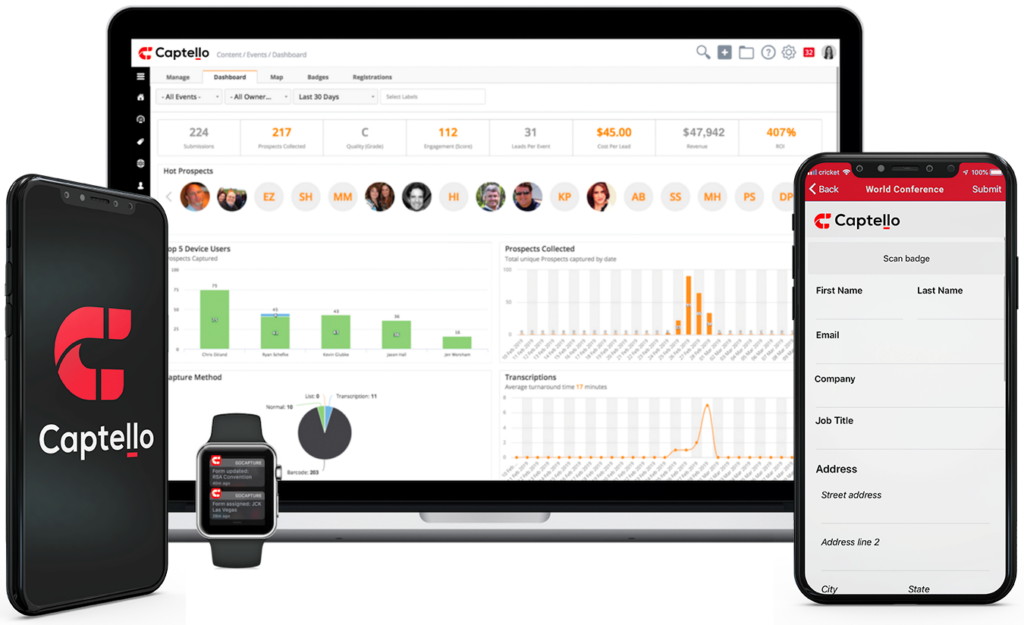 Captello screenshot - Le 10 migliori soluzioni di software per la raccolta lead recensite per il 2026