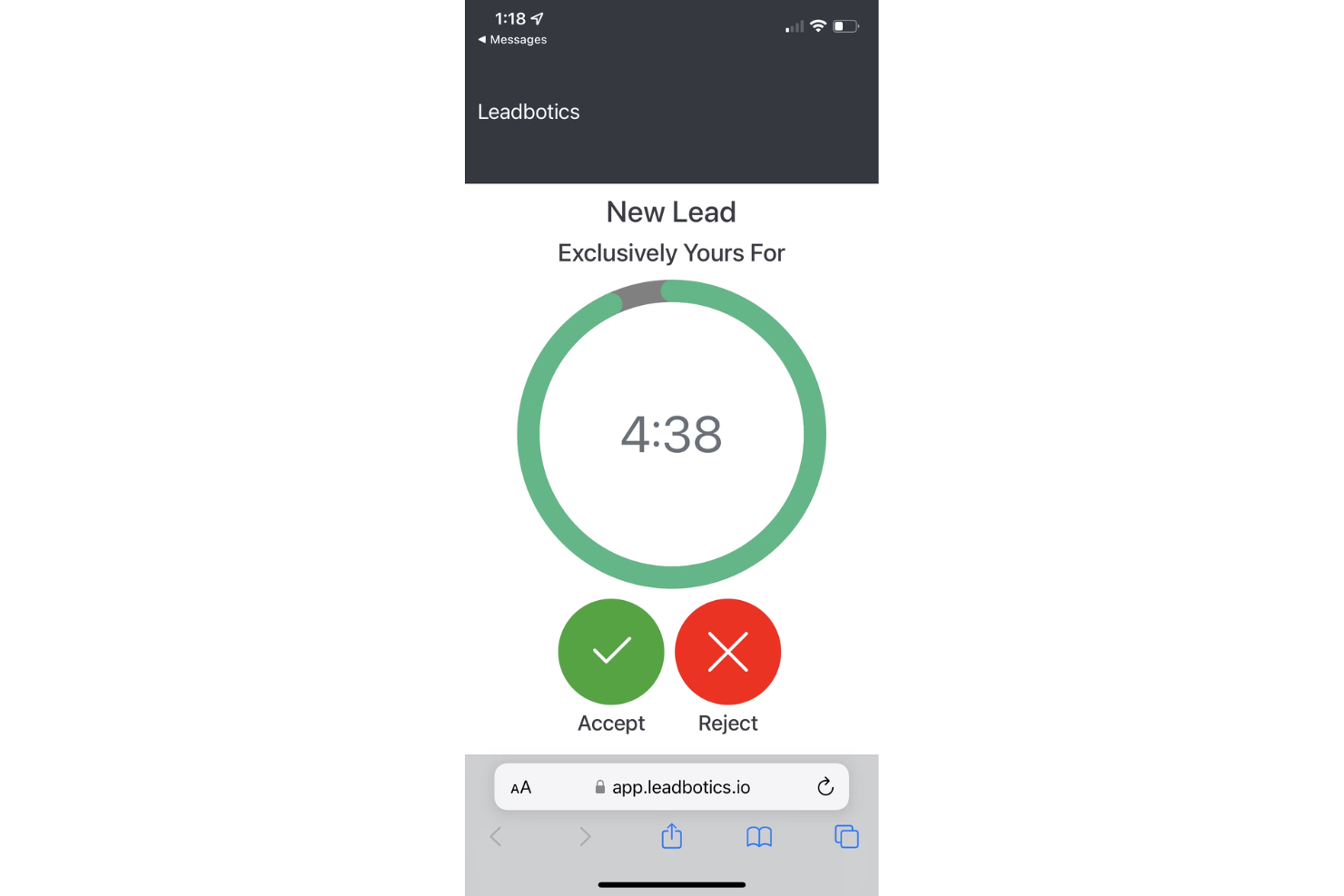 LeadBotics screenshot - Le 10 Migliori Soluzioni di Software di Distribuzione Lead Recensite per il 2026