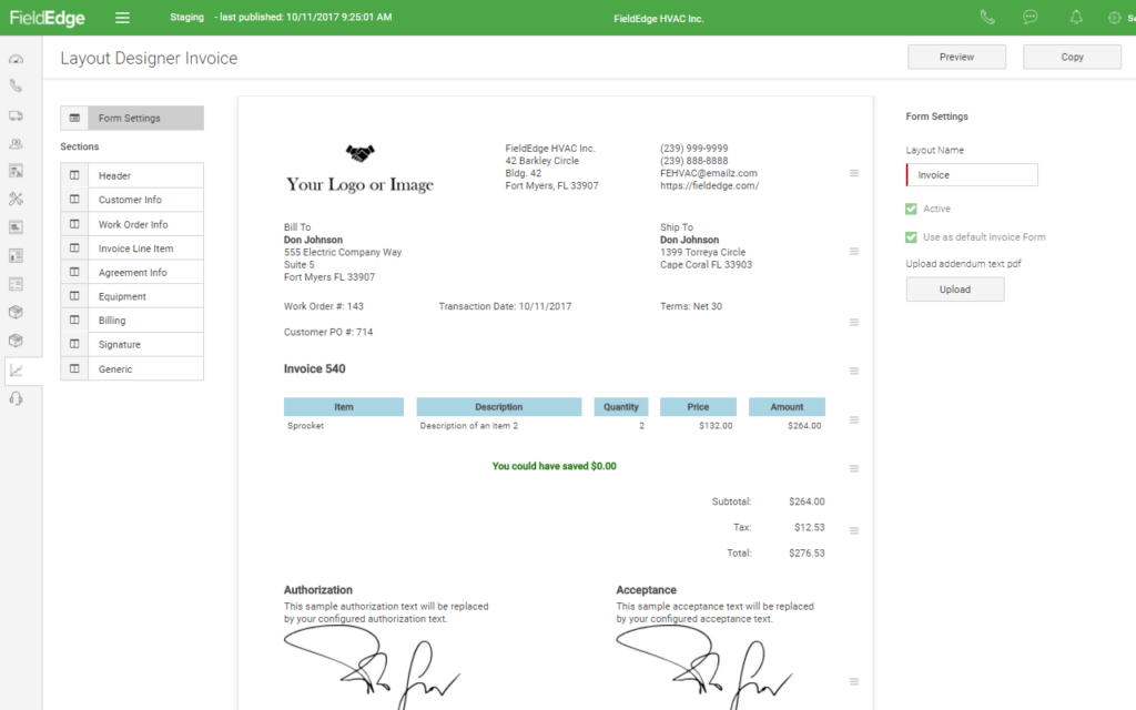 FieldEdge screenshot - 10 Mejores Software para Ventas de Campo Analizados para 2026
