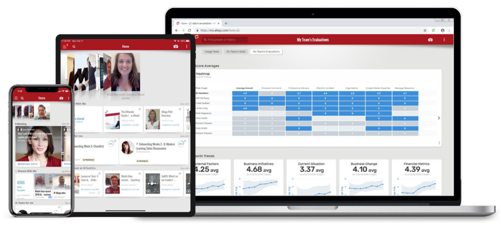 Allego screenshot - I 10 migliori software per sale di vendita digitali nel 2026