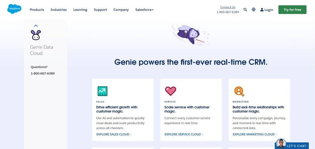 Salesforce CRM screenshot - Los 10 Mejores Software de Gestión de Clientes en 2026