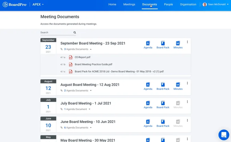 BoardProHub screenshot - 10 Mejores Software de Gobernanza de Juntas en 2026