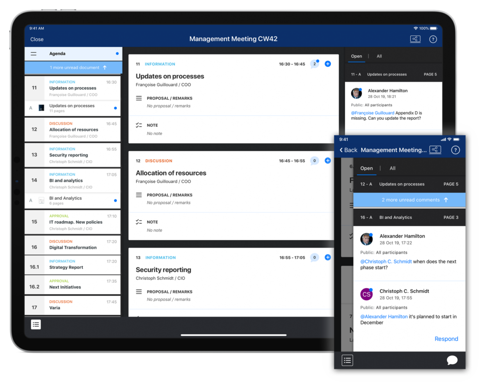 Sherpany screenshot - 10 Mejores Software de Gobernanza de Juntas en 2026