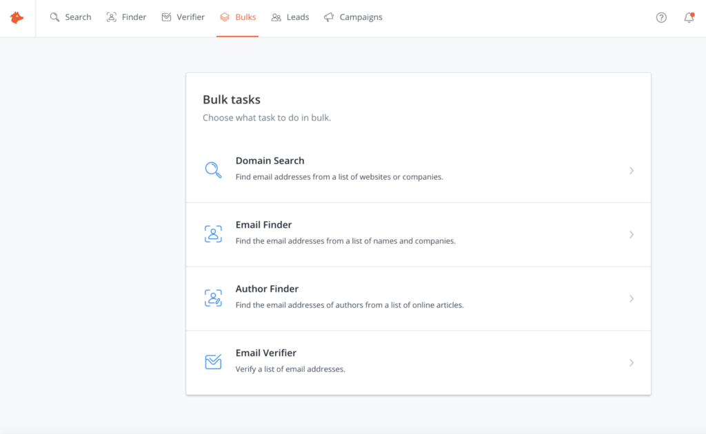 Hunter screenshot - Los 10 Mejores Software de Desarrollo de Negocios en 2026