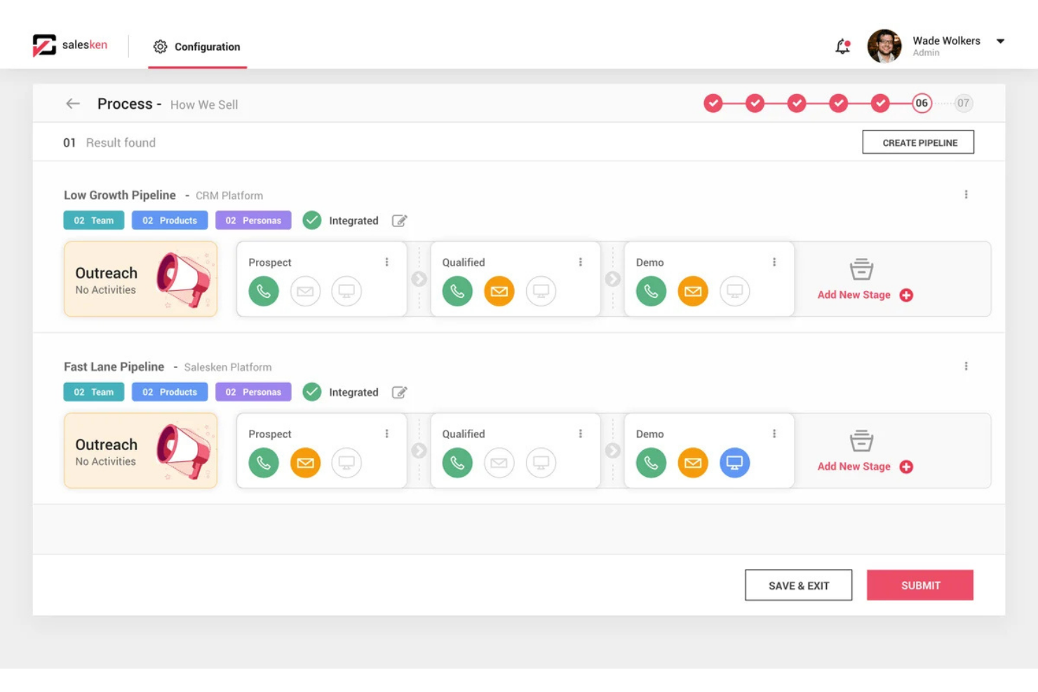 Salesken screenshot - Los 10 Mejores Entrenadores de Ventas con IA en 2026
