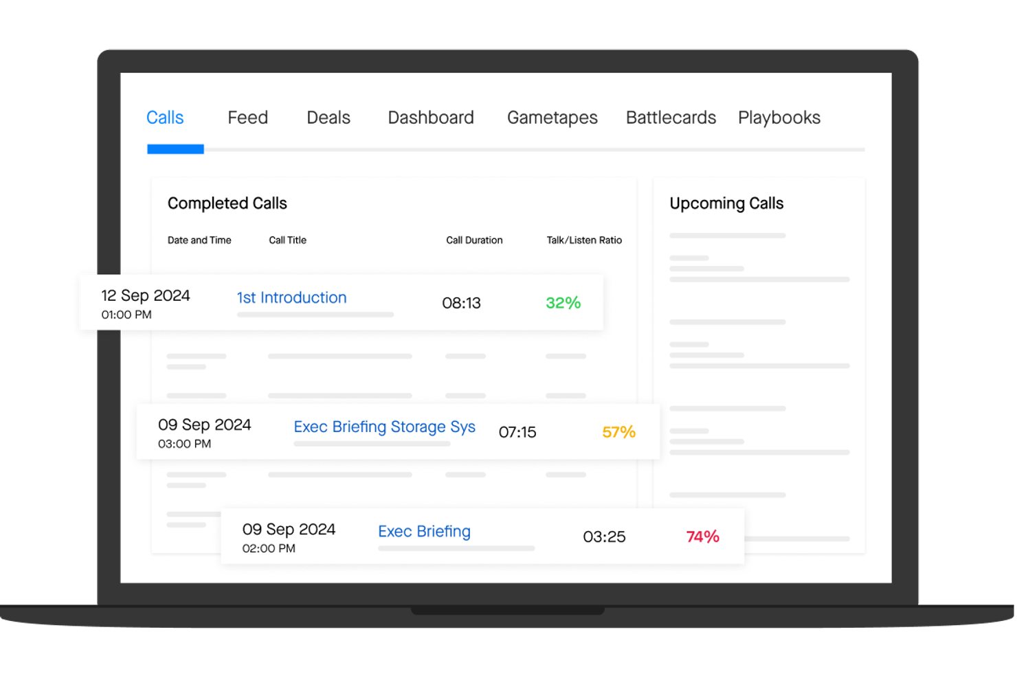 Clari Copilot screenshot - 26 Mejores alternativas a Gong en 2026