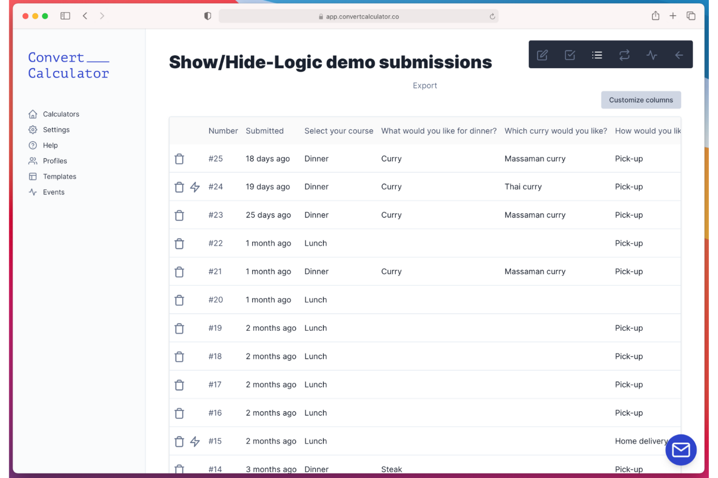 ConvertCalculator screenshot - Le 10 migliori soluzioni CPQ gratuite recensite nel 2026