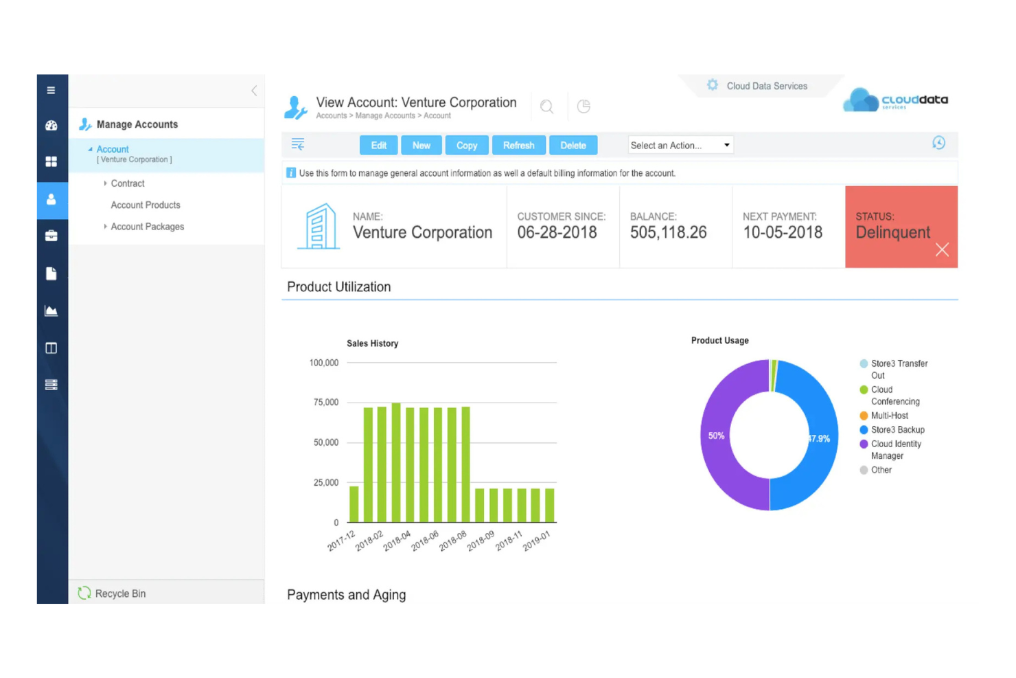 BillingPlatform screenshot - Le 10 Migliori Soluzioni Software per la Tariffazione Basata sull’Uso Recensite nel 2026