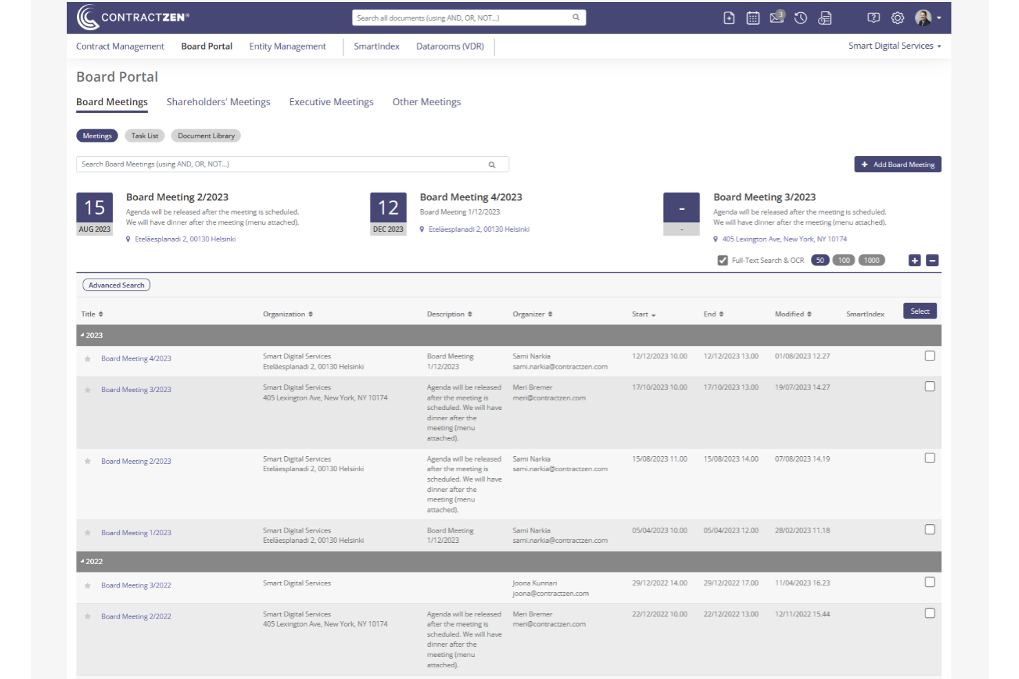 ContractZen screenshot - Le 10 migliori alternative a Ironclad recensite nel 2026
