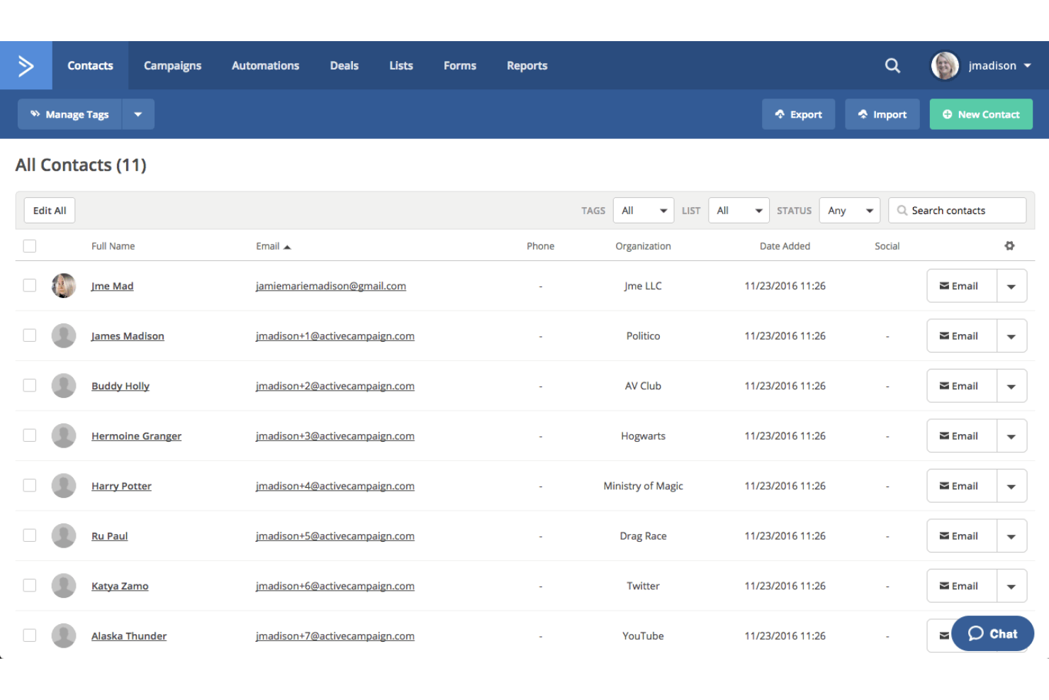 ActiveCampaign screenshot - 10 Migliori Software di Lead Scoring Recensiti per il 2026