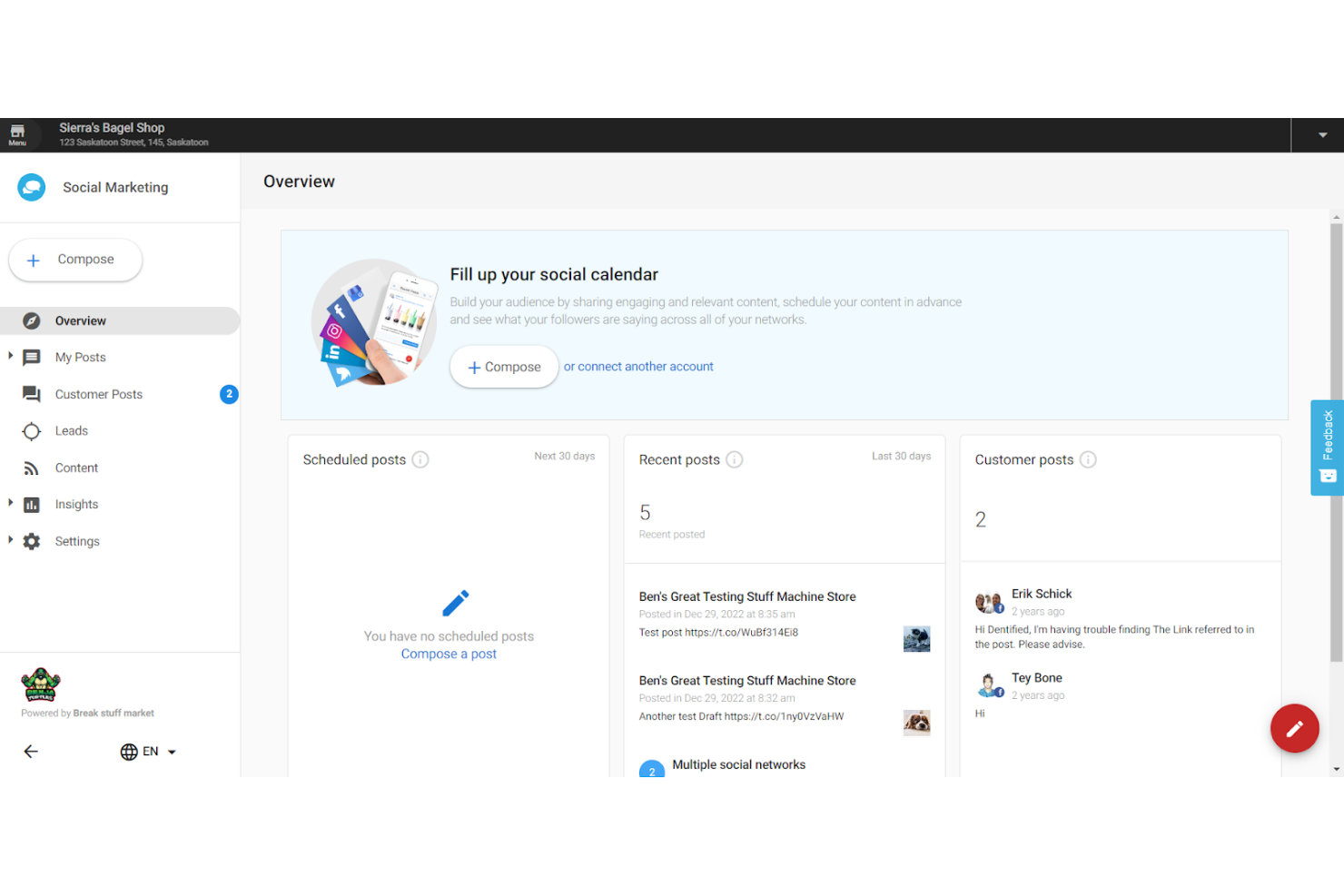 Vendasta screenshot - I 18 migliori software di gestione lead white-label nel 2026