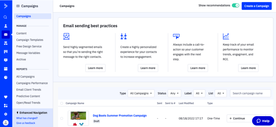 ActiveCampaign screenshot - Le 10 Migliori Soluzioni Software per Vendite e Marketing Recensite nel 2026