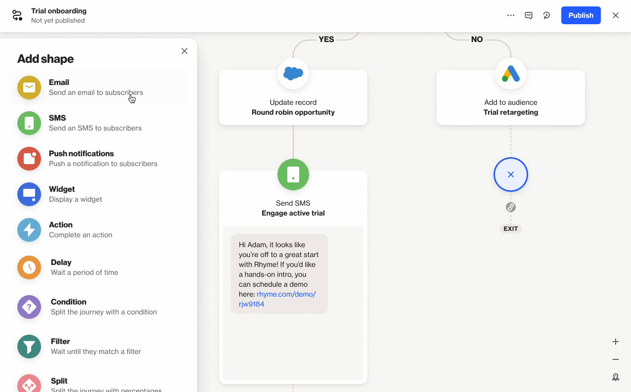 Ortto screenshot - Le 10 Migliori Soluzioni Software per Vendite e Marketing Recensite nel 2026