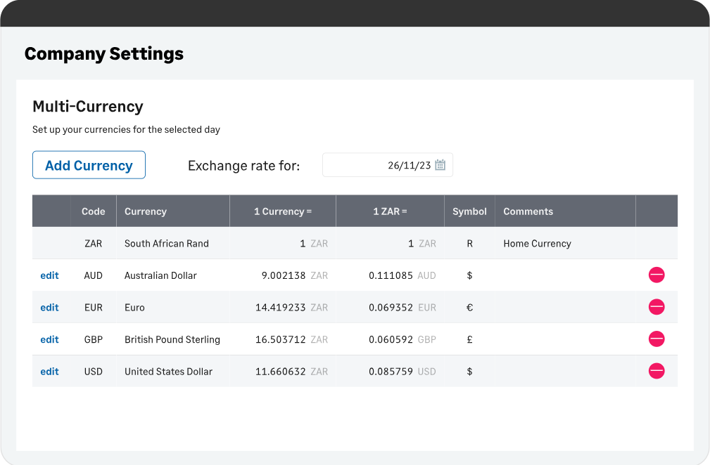 Sage Accounting screenshot - Le 10 migliori soluzioni software per preventivi e fatturazione recensite nel 2026