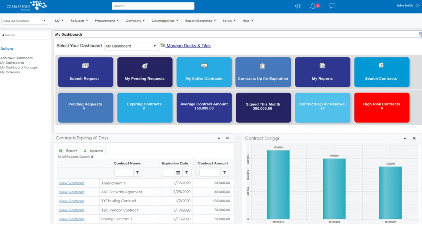 Cobblestone screenshot - I 10 migliori software per richieste di proposta recensiti nel 2026