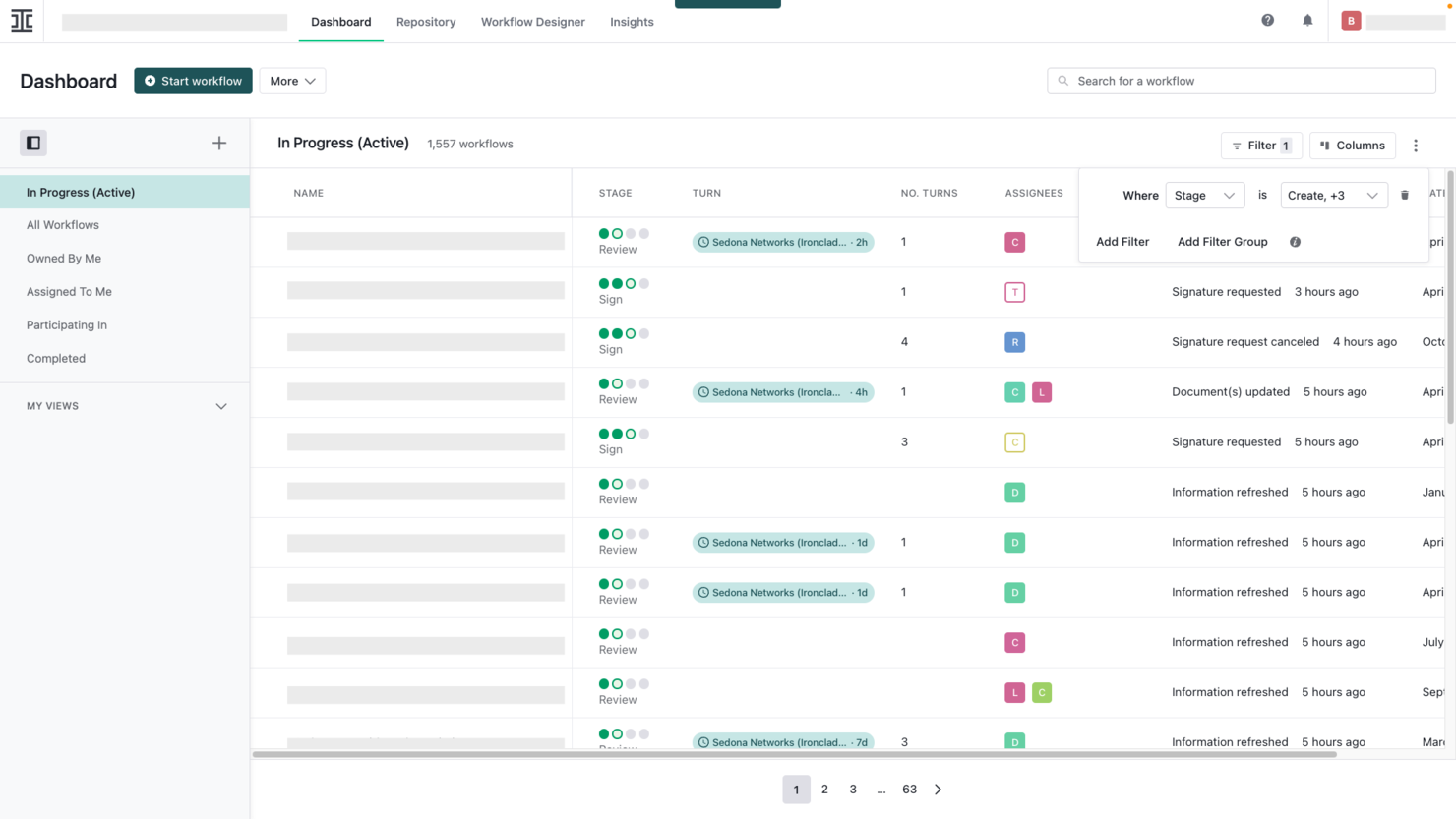 Ironclad screenshot - I 10 migliori software per l’automazione dei contratti recensiti nel 2026