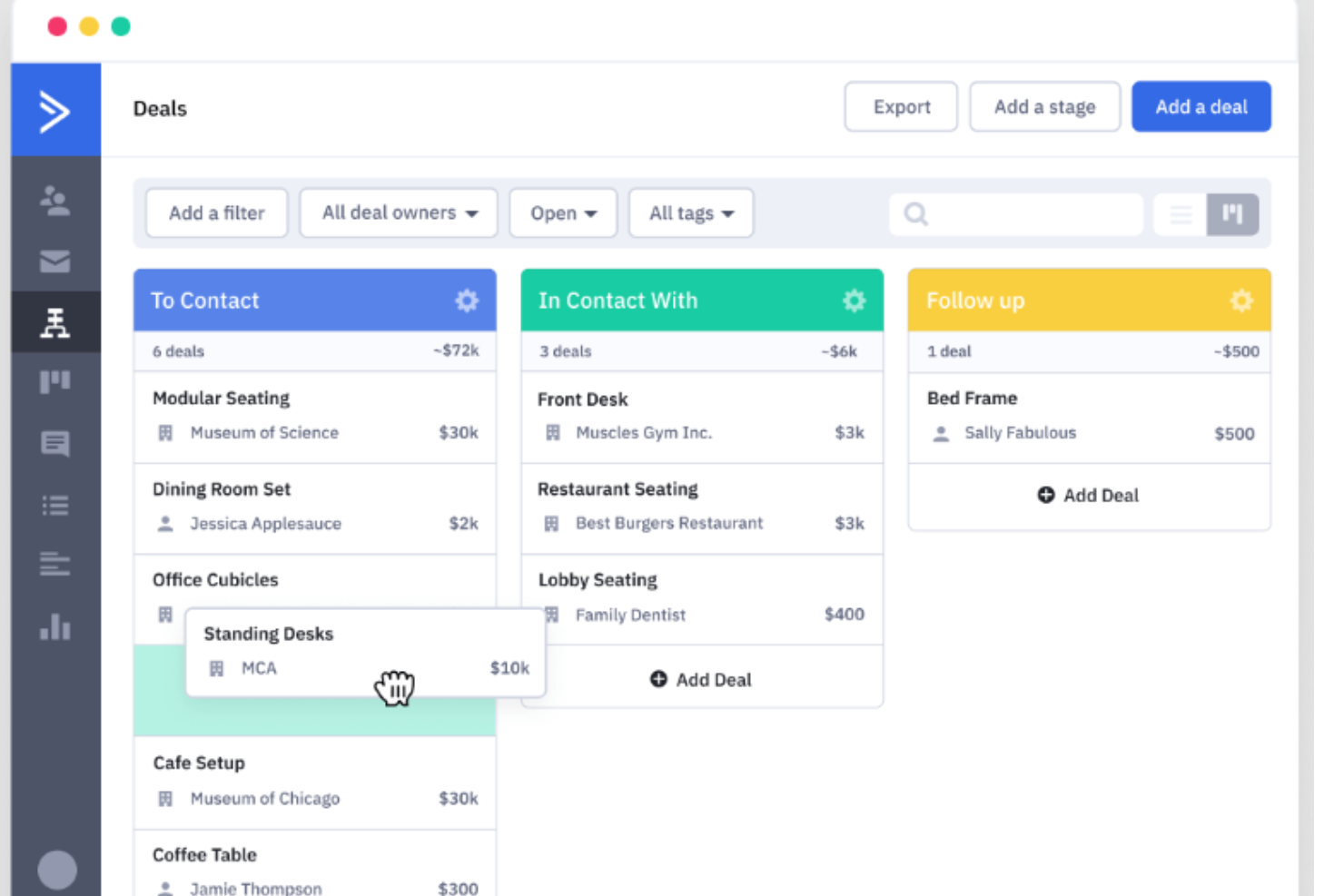 ActiveCampaign screenshot - 10 Mejores Software CRM para Retail Analizados en 2026