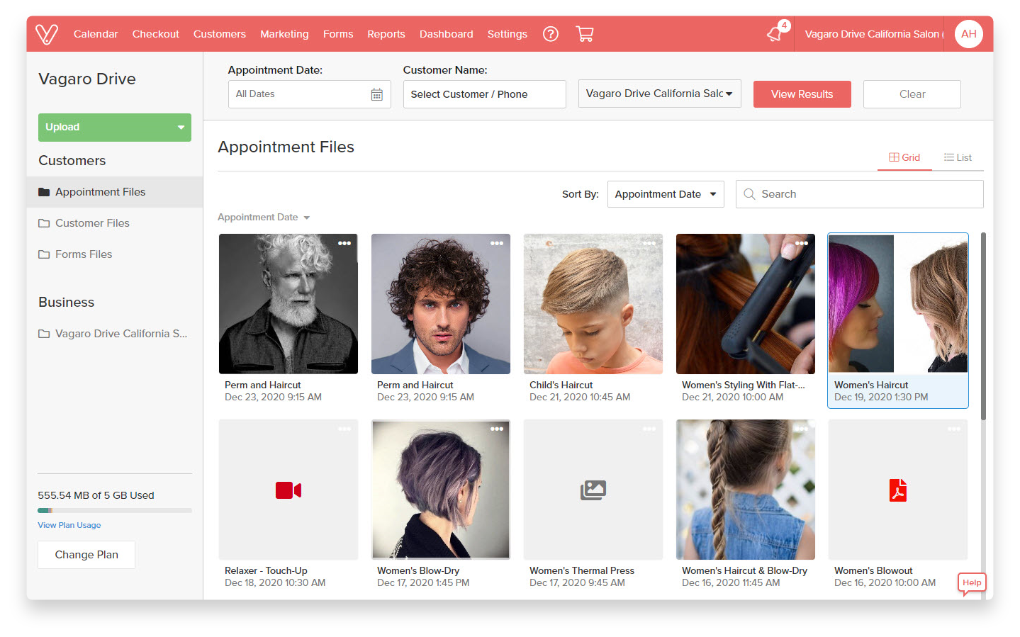 Vagaro screenshot - 10 migliori alternative a Calendly recensite nel 2026