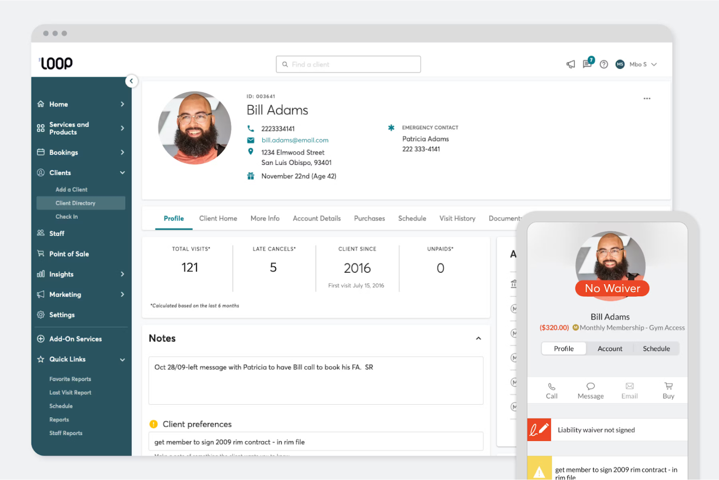 MindBody screenshot - Le 10 migliori soluzioni CRM per palestre recensite nel 2026