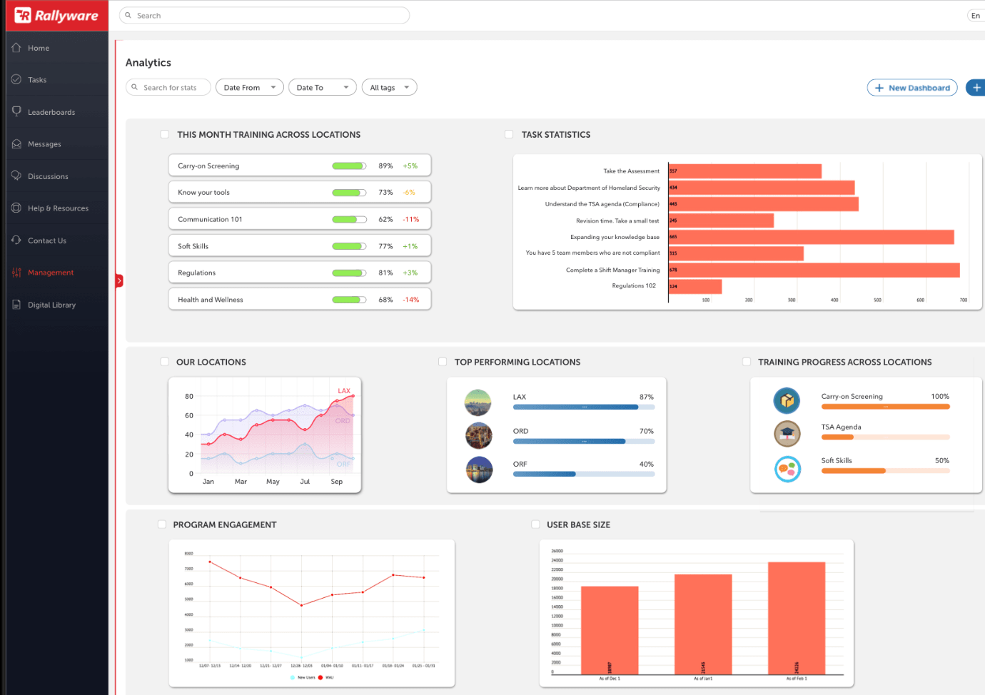 Rallyware screenshot - 10 Mejores Software de Venta Directa Revisados en 2026