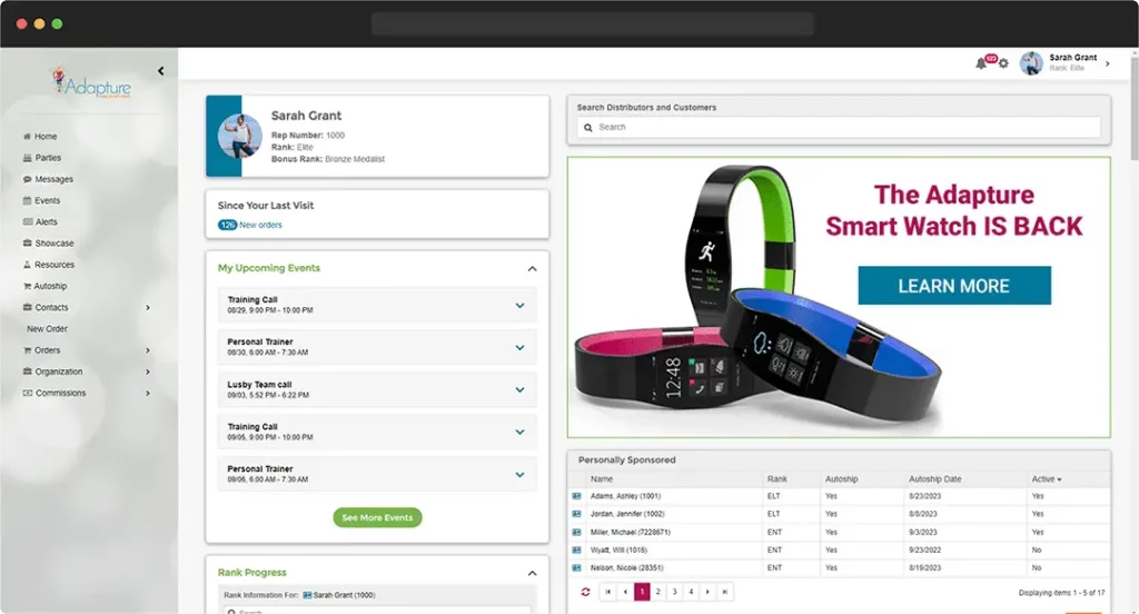 ByDesign Technologies screenshot - Le 10 migliori piattaforme per le vendite dirette recensite nel 2026