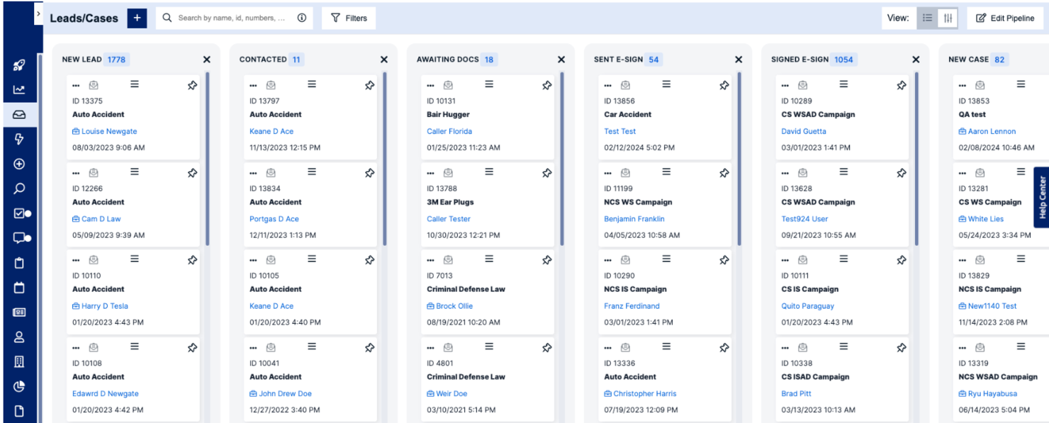 Law Ruler Software screenshot - Le 10 Migliori Soluzioni per la Gestione dei Contatti Recensite nel 2026