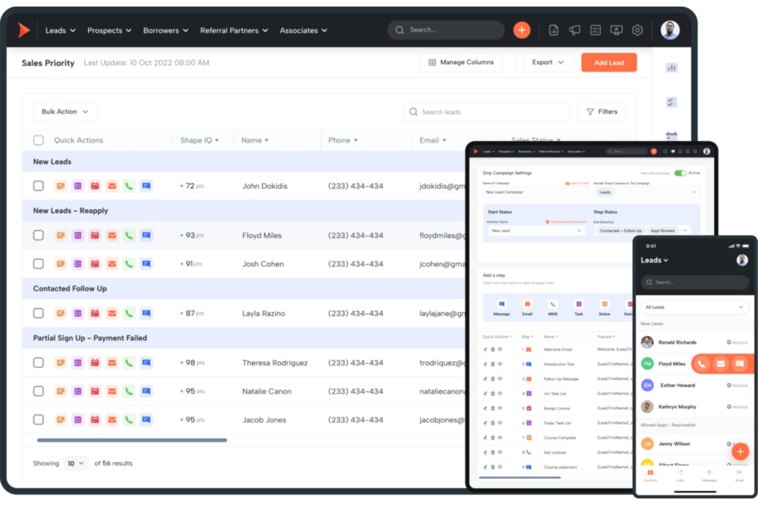 Shape screenshot - 10 Mejores Software CRM para Educación Superior Analizados en 2026