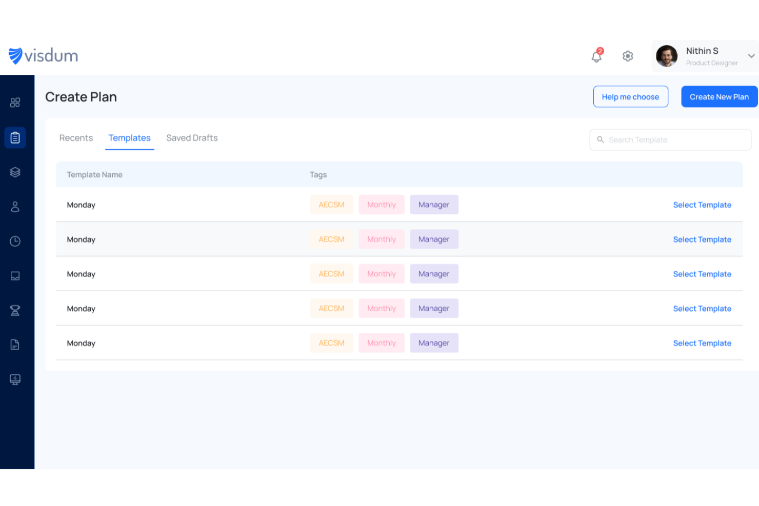 Visdum screenshot - 10 Migliori Software per la Gestione delle Competenze di Vendita Recensiti nel 2026