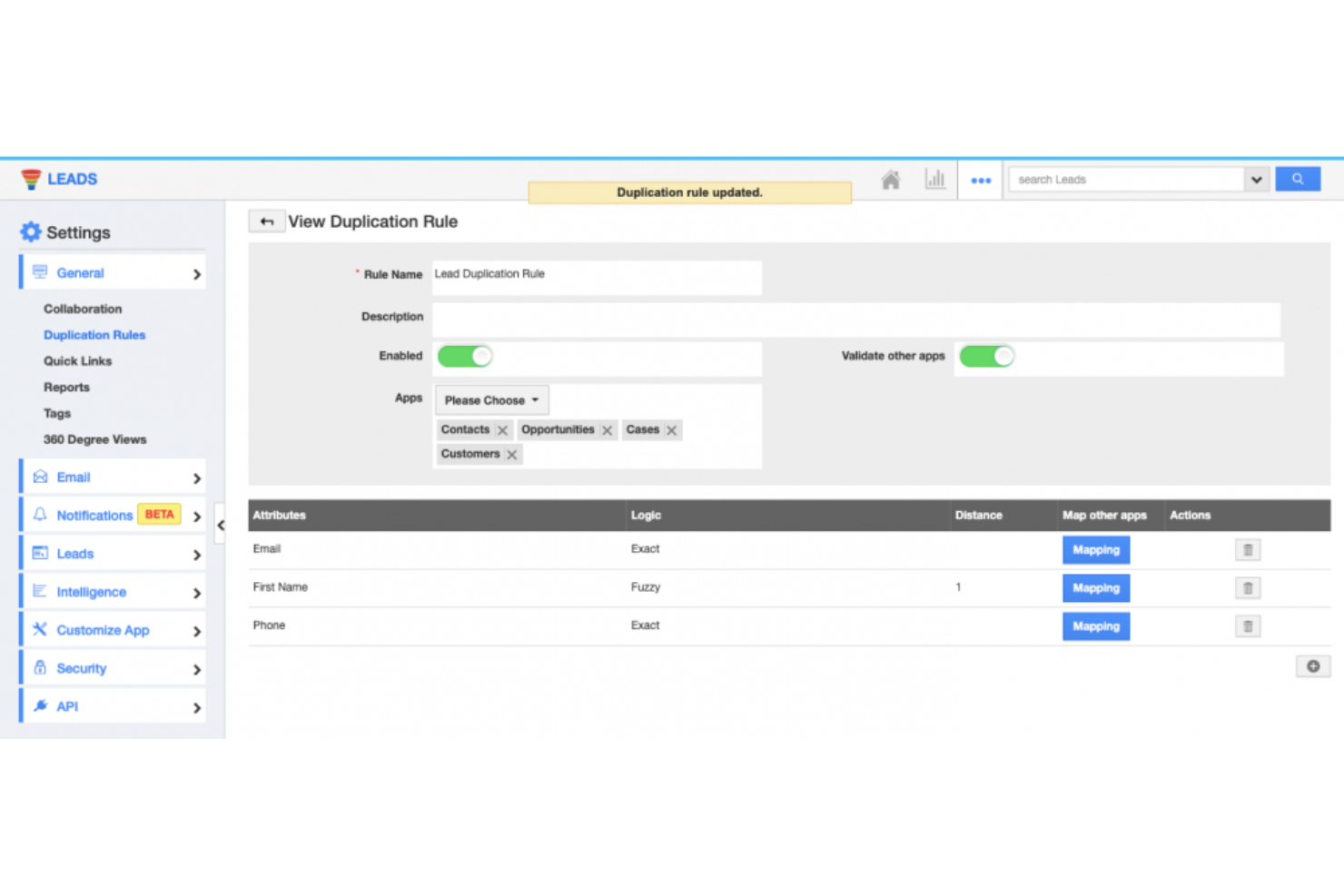 Apptivo screenshot - 10 Mejores Software CRM B2B Analizados en 2026