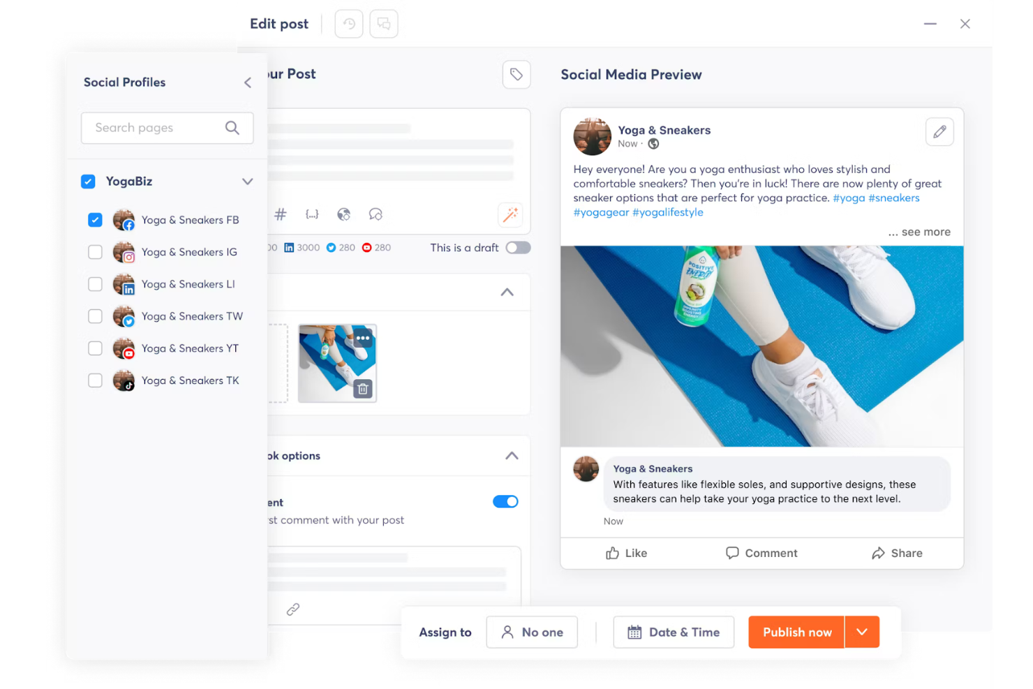 Agorapulse screenshot - Le 10 migliori soluzioni di Social CRM recensite nel 2026
